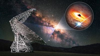 Radio signal discovered at the center of our galaxy could put Einstein's relativity to the test