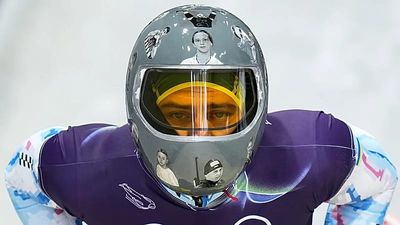 Ukrainian Olympian disqualified for helmet honouring war-fallen athletes