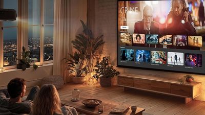 Forget OLED TVs — this new laser projector beams a 300-inch image and gives the LG C5 a run for its money