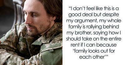 Guy Sees Dollar Signs As Veteran Bro’s Pay Increases, Hands Him The Rent Bill Like It’s His “Duty”