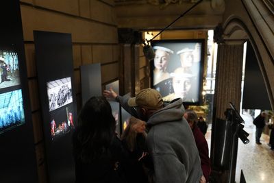 Winter Olympics exhibition offers a glimpse behind the opening ceremony in Milan