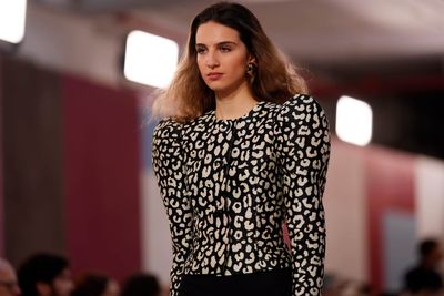 Carolina Herrera pays homage to founder’s 1980s glamour at New York Fashion Week