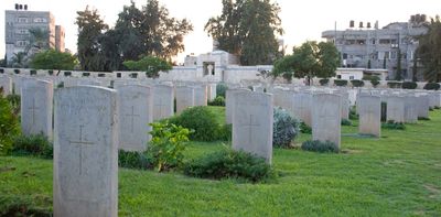 The damaged Gaza War Cemetery highlights ongoing risk to soldier graves in conflict zones