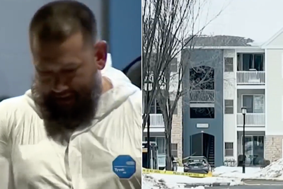 Father arrested after stabbing his 3-month-old boy and throwing him in the snow to die, cops say