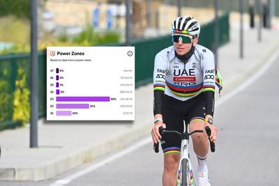 Did Tadej Pogačar just share his secret power data on Strava?