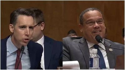 ‘You should resign’: Shouting match erupts between Josh Hawley and Keith Ellison over fraud probe