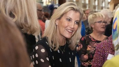 Duchess Sophie just ticked off two trends with one outfit as she showcased how striking monochrome and polka dots can be