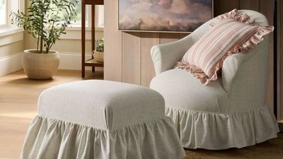 Shea McGee's Viral Skirted Target Chair Just Got a Swivel Upgrade – This Versatile Piece Is Perfectly Timed for a 'Nancy Meyers Spring'