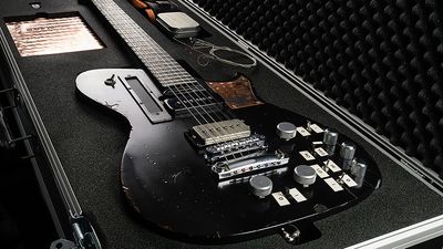 “The most significant guitar in the career of the Muse guitarist”: Manson releases like-for-like recreation of Matt Bellamy’s main guitar – complete with all the onboard effects