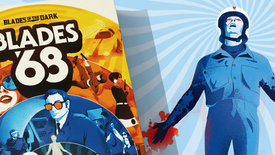 One of my favourite TTRPGs is releasing an expansion that goes from gothic horror heists to a psychedelic 60s sci-fi dystopia inspired by Deathloop, where the dead feed an oversaturated sky