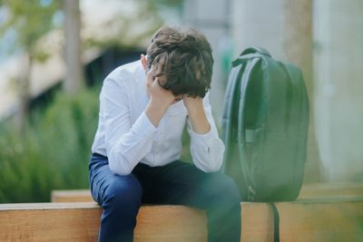 Experts explain why pressure at school can lead to depression later in life