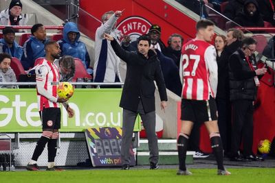 Arsenal boss Mikel Arteta says ‘chaos’ at Brentford could have been worse