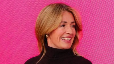 Sorry, jeans - Cat Deeley's leopard print midi skirt is the easy swap that will elevate jumpers and boots