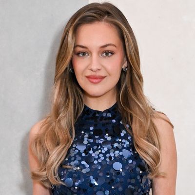 Kelsea Ballerini's Blue Sequin Dress at the Carolina Herrera Fashion Show Is "Bright, Colorful, and Fun"