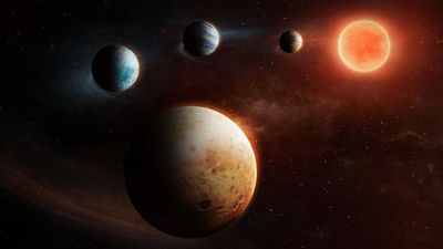 Astronomers discover 'unique inside-out system' with a rocky planet far from where it belongs