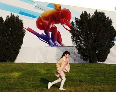 The Winter Olympics is a dazzling spectacle – but on the ground in Italy the mood is darker