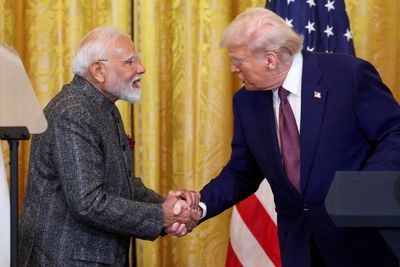 US waters down language on trade deal document as Indian farmers protest ‘threat to livelihood’