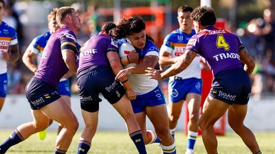 Storm smashed, Laurie stars in Raiders debut