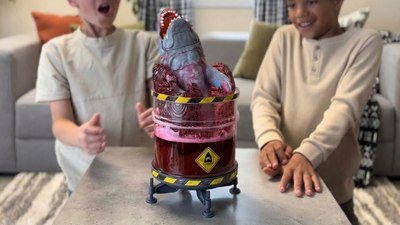 Spin Master just one-upped its hatchable T-Rex — I got an exclusive first look at Hatching Megalodon