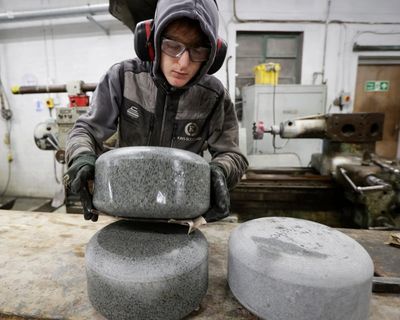 ‘A great wee place’: the small Scottish factory crafting Olympic curling stones