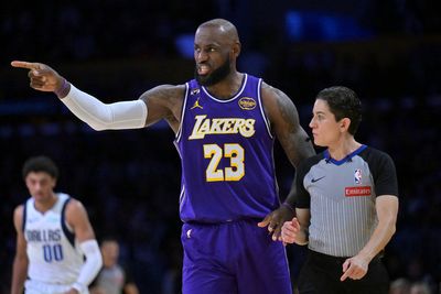 LeBron James makes NBA history as he stars in dominant LA Lakers win