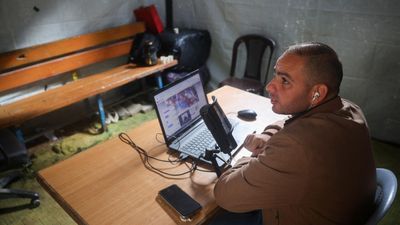 Sent off air by war, Gaza's local radio stations slowly return