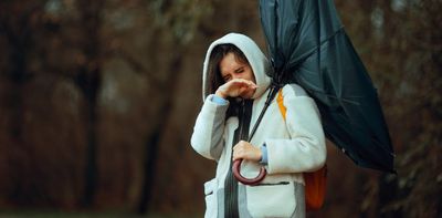 How to stay positive when it never stops raining – a psychologist offers tips