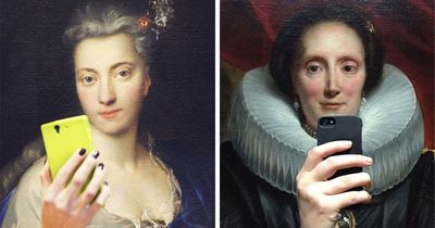 17 Museum Portraits That Look Like They’re Mid-Selfie As Shared On This Page