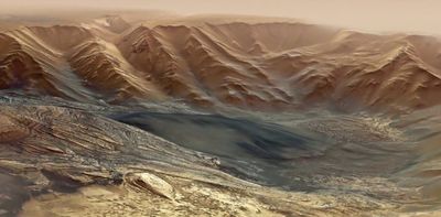 Early Mars was warm and wet not icy, suggests latest research