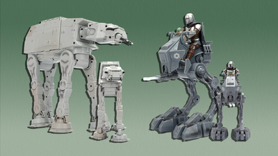 Exclusive: These are the new AT-AT and AT-RT remote control toys from 'The Mandalorian and Grogu' movie