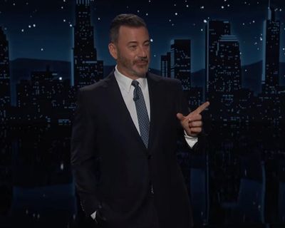 Jimmy Kimmel on Maga: ‘It’s such a delicate balance between stupid and evil’