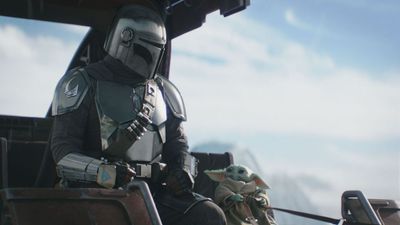 Jon Favreau admits The Mandalorian's jump to the big screen means they have to "up their game", and that even extends to a "leveled up" Grogu