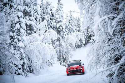 WRC Sweden: Takamoto Katsuta snatches lead from Elfyn Evans