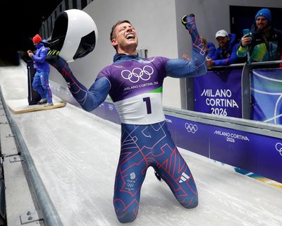 Matt Weston slides to skeleton gold as Team GB finally win medal at Winter Olympics