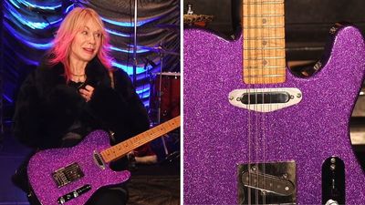 “I hadn’t even had a chance to play this guitar before it was ripped off from our gig”: Nancy Wilson on the story of her stolen baritone – which made its debut at a Chappell Roan gig
