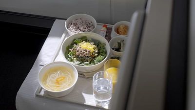 Food worth flying for: Unique in-flight meals from around the globe