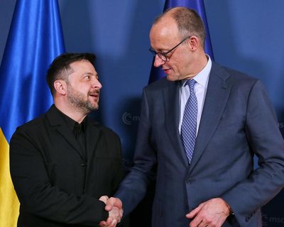 Ukraine war briefing: conflict could end if Russia economically or militarily ‘exhausted’, says Germany’s Merz