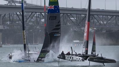 Two sailors injured in horrific SailGP collision