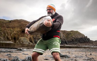 ‘A whole lost culture’: the Irishman reviving the forgotten sport of stone lifting