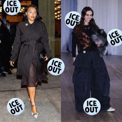 New York Fashion Week Joins the “ICE OUT” Movement