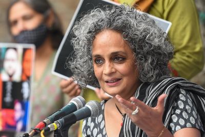 Arundhati Roy quits Berlin film festival after jury chief’s ‘unconscionable’ Gaza remarks