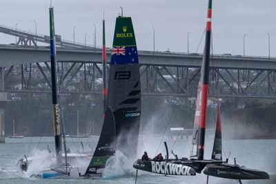 SailGP racing halted after high-speed crash leaves one sailor hospitalised