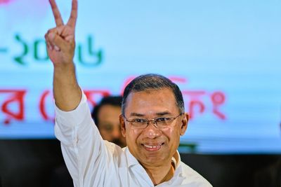 Bangladesh's Tarique Rahman pledges to work for democracy after landslide victory in election