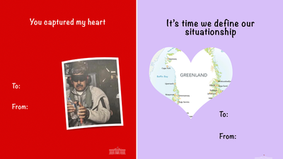 'You captured my heart': White House releases Valentine’s Day cards featuring Nicolás Maduro, Greenland and more