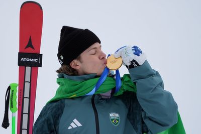 Brazilian skier wins shock gold to make Winter Olympics history as first ever South American medallist