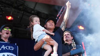 'Don't quit': Kim revels in his great golf comeback