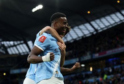 Man City 2-0 Salford: Marc Guehi on target as City squeeze into to reach FA Cup fifth round