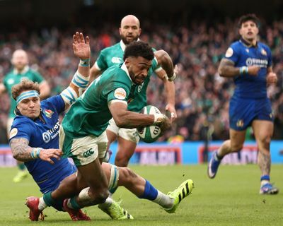 Baloucoune spares Ireland’s Six Nations blushes as they recover to see off Italy