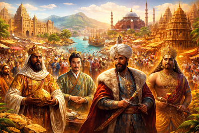 7 Historic Empires Richer Than the Mughals You Probably Didn’t Learn About