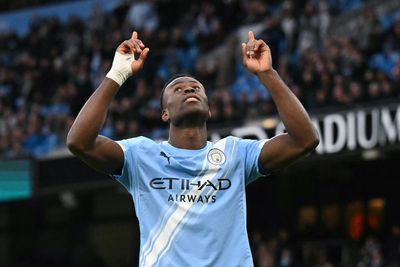 Guéhi scores first Manchester City goal but Guardiola labels Salford win ‘boring’